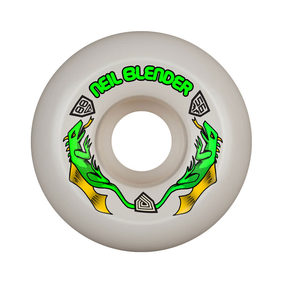 Powell Peralta Neil Blender Dragon Formula 88A Wheels White