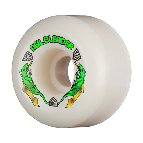 Powell Peralta Neil Blender Dragon Formula 88A Wheels White