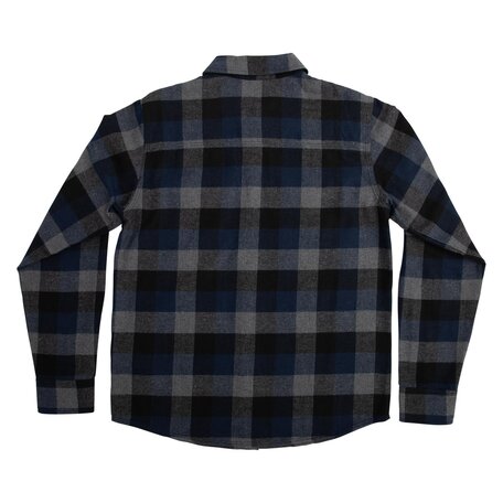 Independent Belmont  L/S Flannel Navy