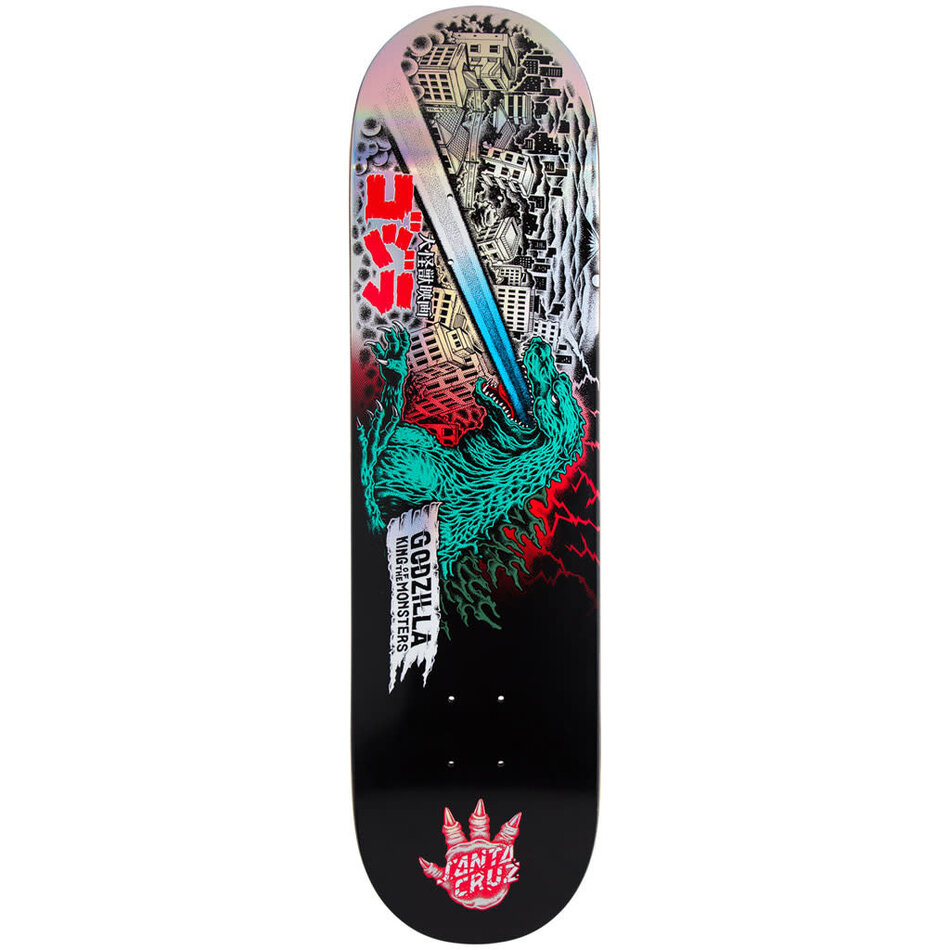 スケートボード SANTA CRUZ GODZILLA O'BRIEN REAPER DECK Santa Cruz O'Brien Reaper Godzilla Deck - Escapist