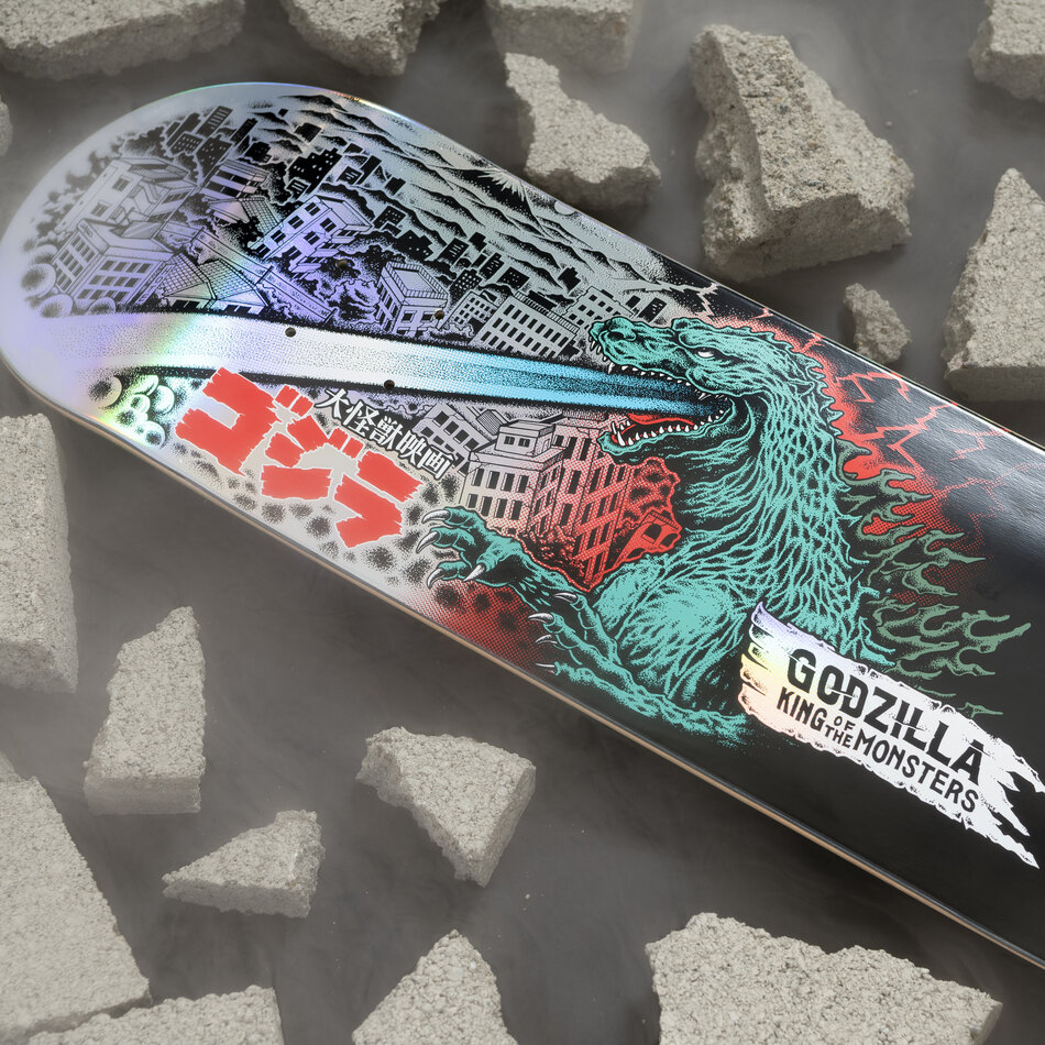 スケートボード SANTA CRUZ GODZILLA O'BRIEN REAPER DECK Santa Cruz O'Brien Reaper Godzilla Deck - Escapist
