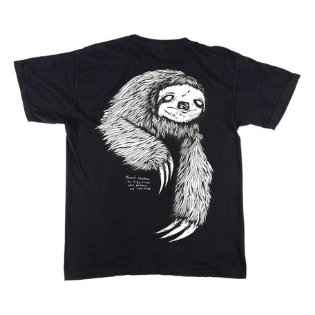Welcome Sloth T-Shirt Black/White