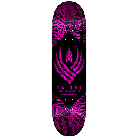 Powell Peralta Skeleton Flight Deck Pink Foil