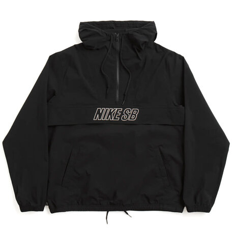 Nike SB Dri-Fit Essential Anorak Jacket Black/White