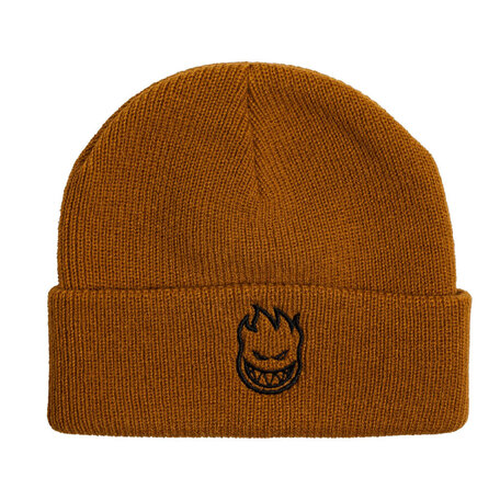 Spitfire Bighead Cuff Beanie Tan/Black