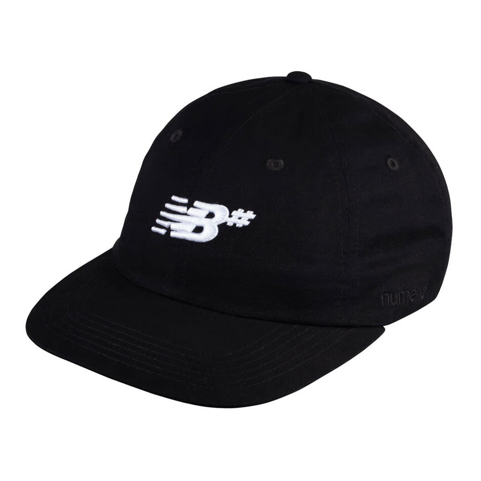 New Balance Numeric 6-Panel Deconstructed Snapback Hat Black