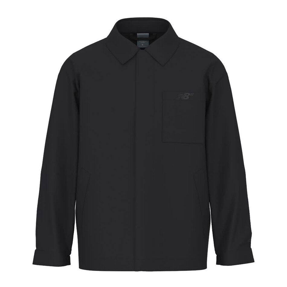 New Balance Numeric Twill Coaches Jacket Black