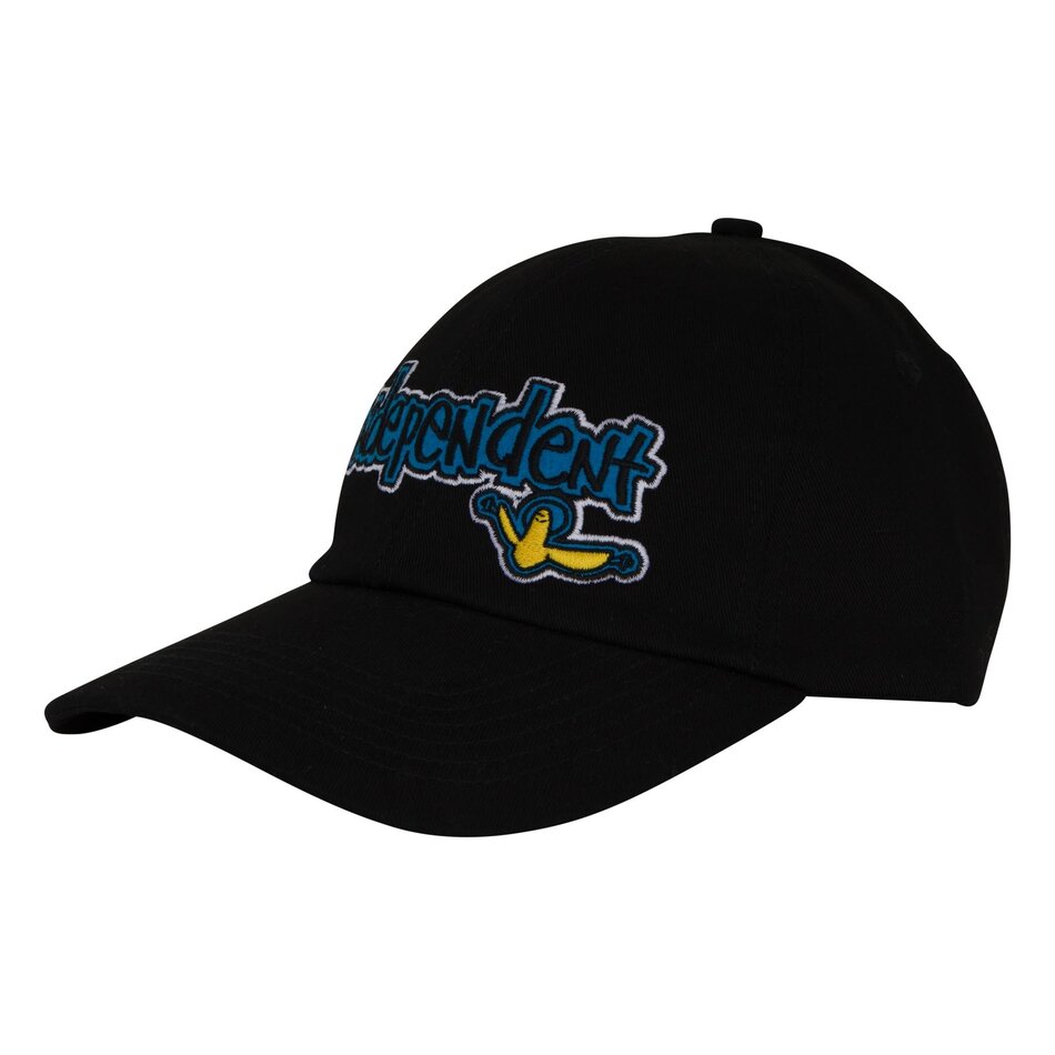 Independent Mark Gonzales Bar Dad Strapback Hat Black