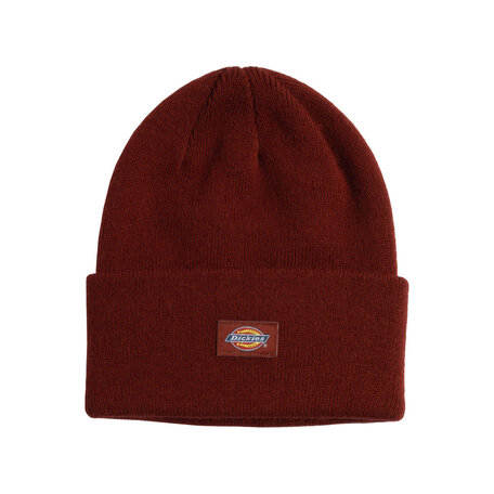 Dickies Knit Cuffed Beanie Fired Brick
