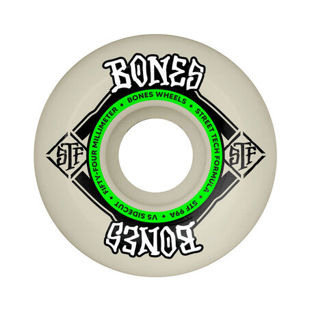 Bones STF V5 Sidecut 99A Wheels White