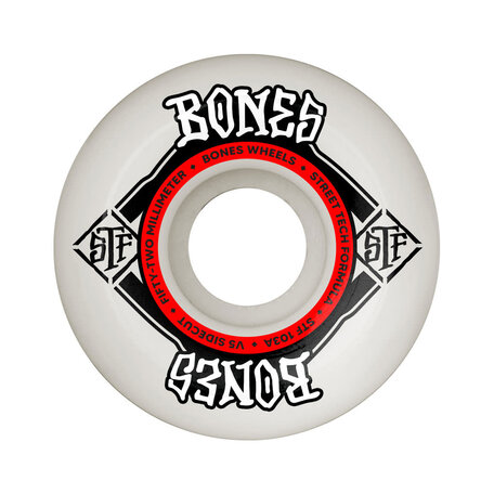 Bones STF V5 Sidecut 103A Wheels White