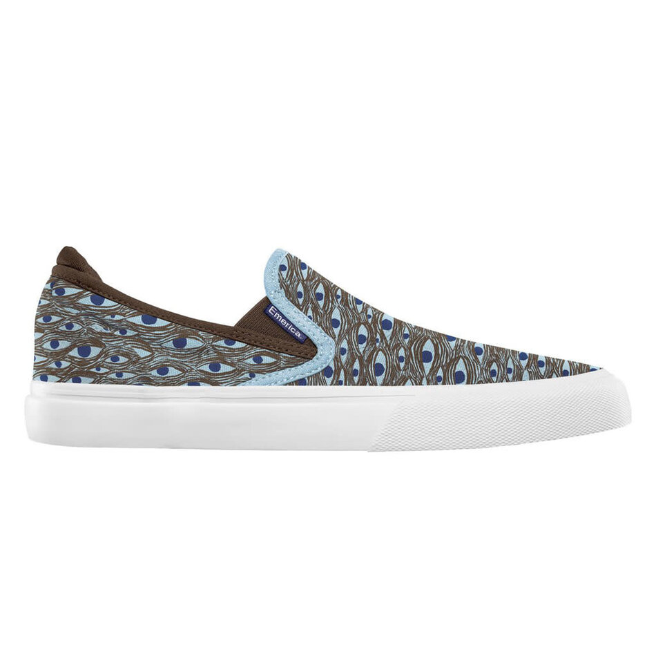 Emerica x Ed Templeton Wino G6 Slip-On Brown/Blue