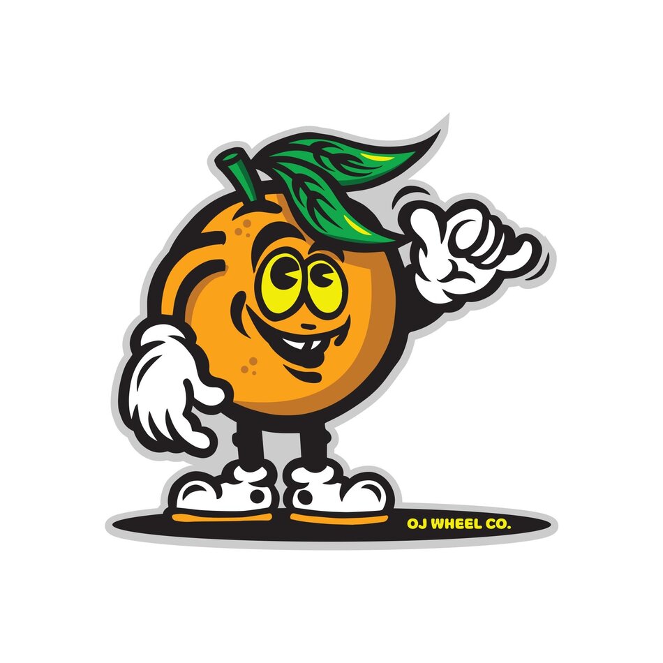 OJ Lil Doodies 99a Wheels Orange