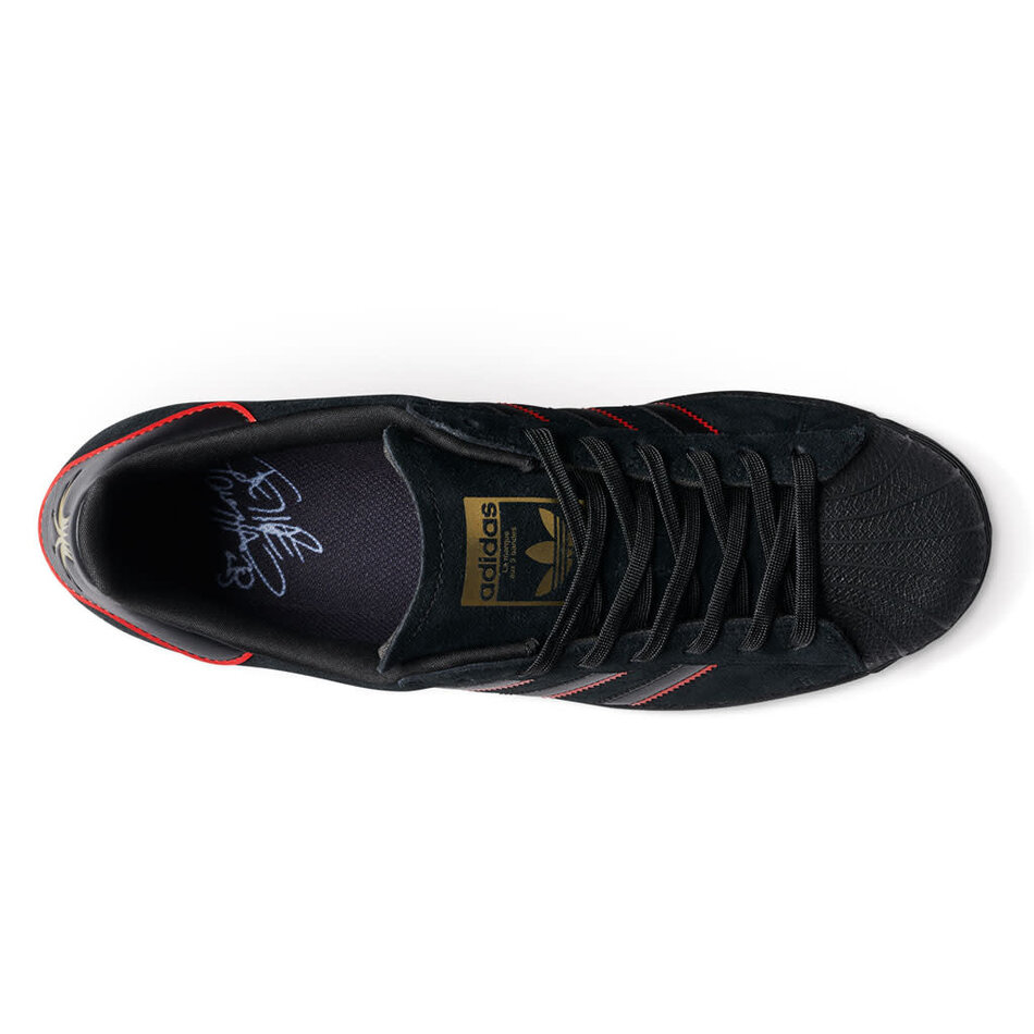 Adidas x Felipe Gustavo Superstar ADV Black/Scarlet/Gold