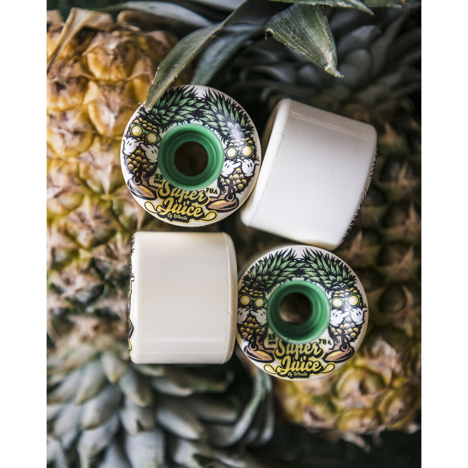 OJ Pina Colada Super Juice Mini 78A Wheels White Fade