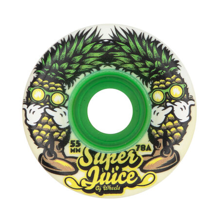 OJ Pina Colada Super Juice Mini 78A Wheels White Fade