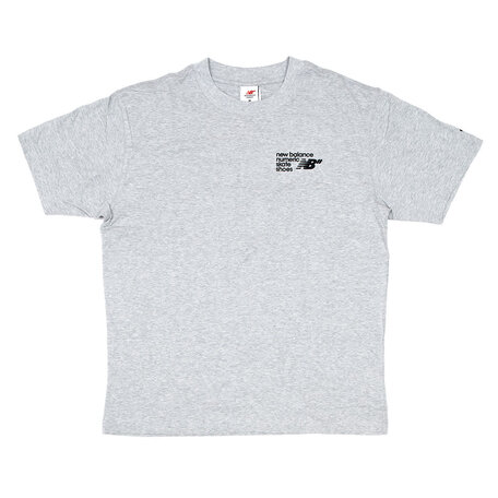 New Balance Numeric Small Logo T-Shirt Athletic Grey Heather