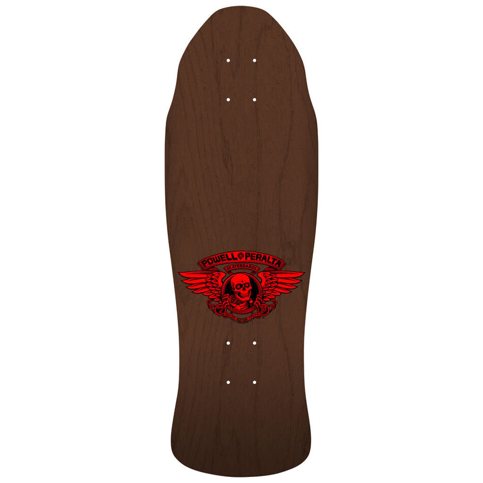Powell Peralta Steve Caballero Street Deck Red/Brown Stain