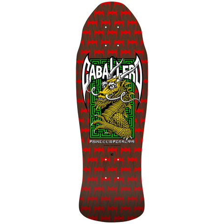 Powell Peralta Steve Caballero Street Deck Red/Brown Stain