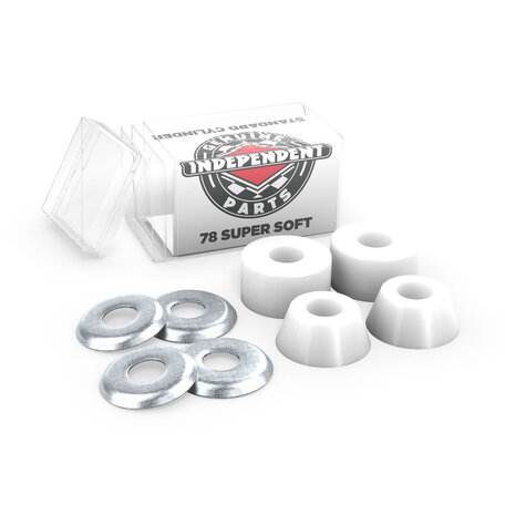 Independent Standard White Bushings 78A Super Soft
