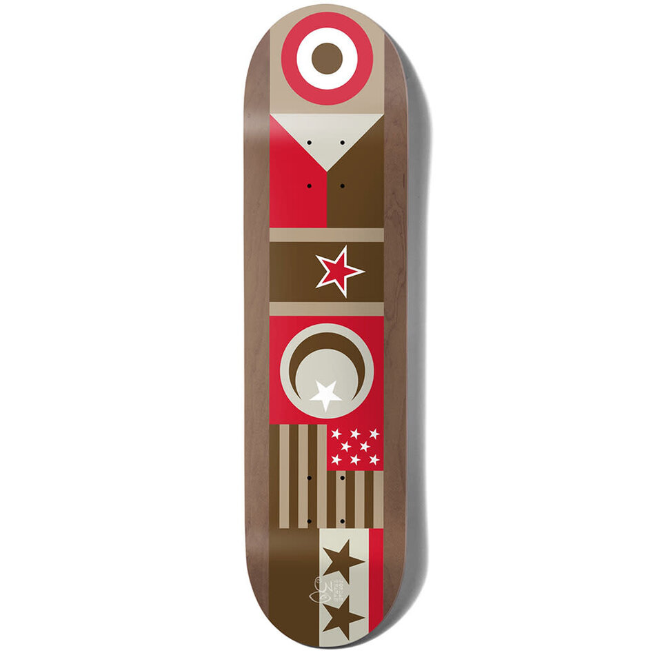 Chocolate Jordan Trahan Flags Deck