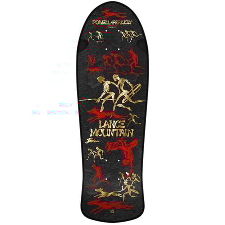 Powell Peralta Lance Mountain Bones Brigade 16 Deck Black