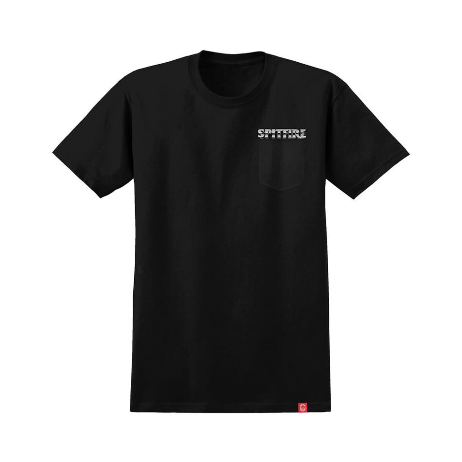 Spitfire Burnout Pocket T-Shirt Black