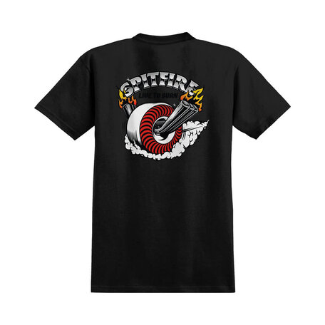 Spitfire Burnout Pocket T-Shirt Black