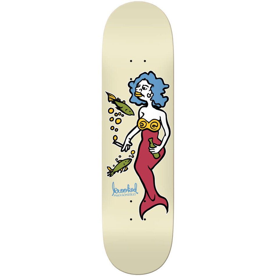Krooked Mark Gonzales Mermaid Deck