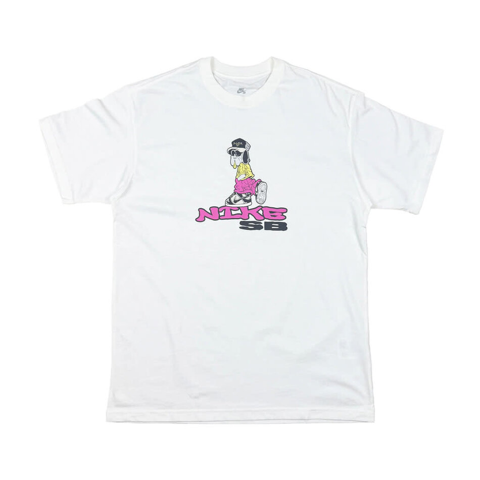 Nike SB Max90 Dunk Dog T-Shirt White