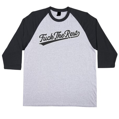 Independent FTR Team 3/4 Sleeve T-Shirt Sport Grey/Black