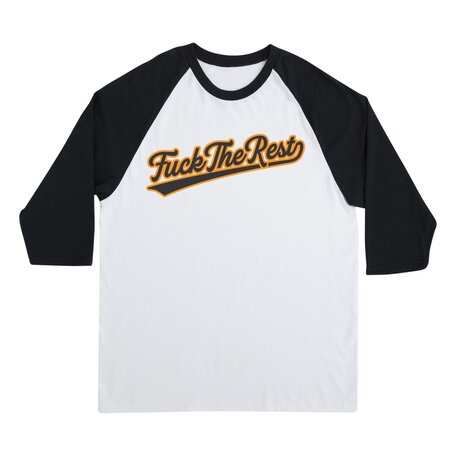 Independent FTR Team 3/4 Sleeve T-Shirt White/Black