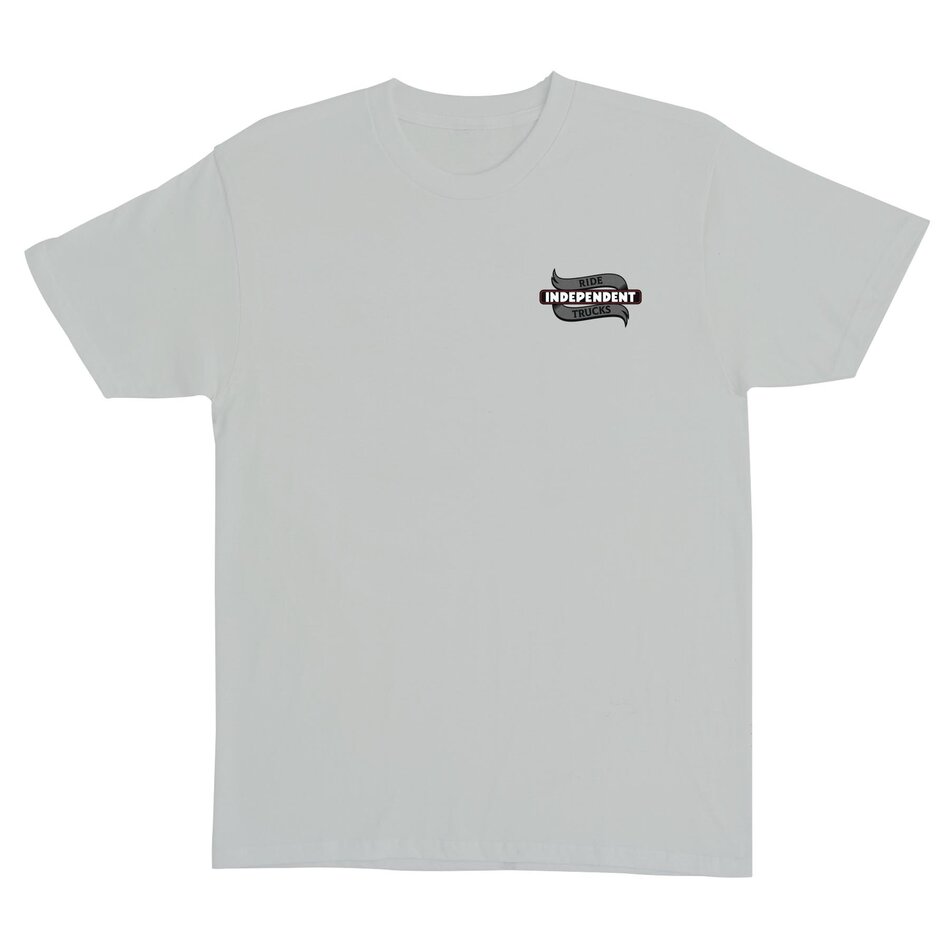 Independent Liberty Heavyweight T-Shirt Ice Grey