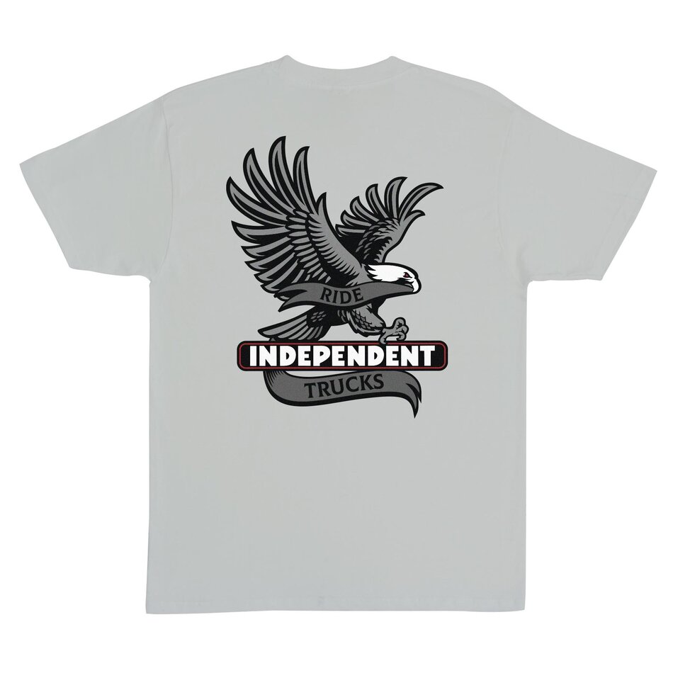 Independent Liberty Heavyweight T-Shirt Ice Grey