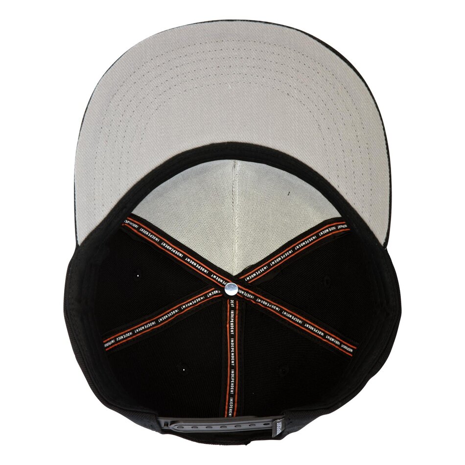 Independent FTR Team Snapback Structured Hat Black
