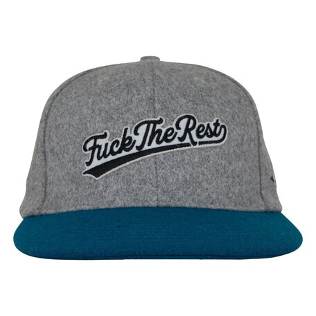 Independent FTR Team Snapback Structured Hat Grey/Navy
