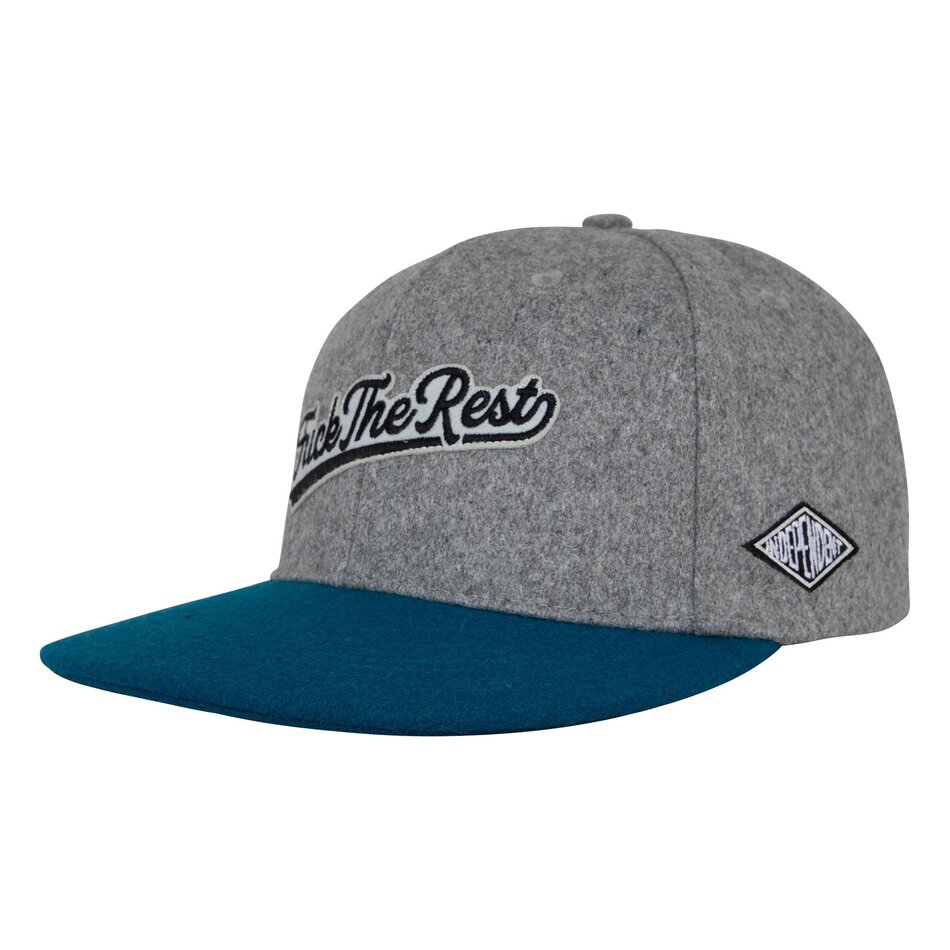 Independent FTR Team Snapback Structured Hat Grey/Navy