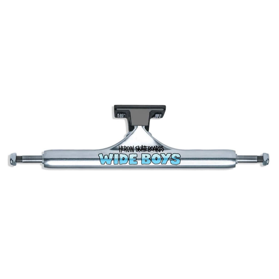 Slappy x Heroin Wide Boy ST1  Hollow Kingpin Truck Polished/Black