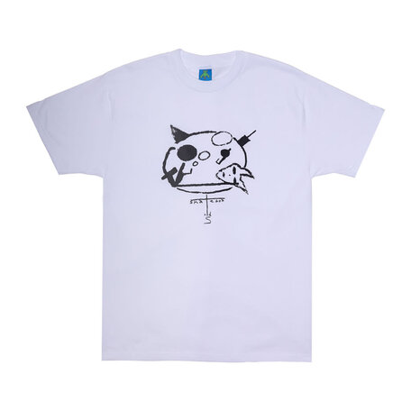Frog Scarecrow T-Shirt White