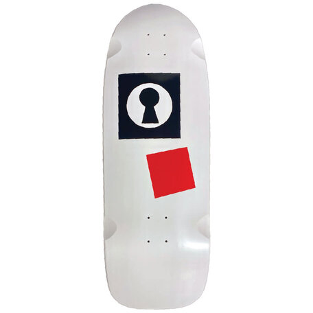 Skeleton Key Malevich Shaped Deck White Dip