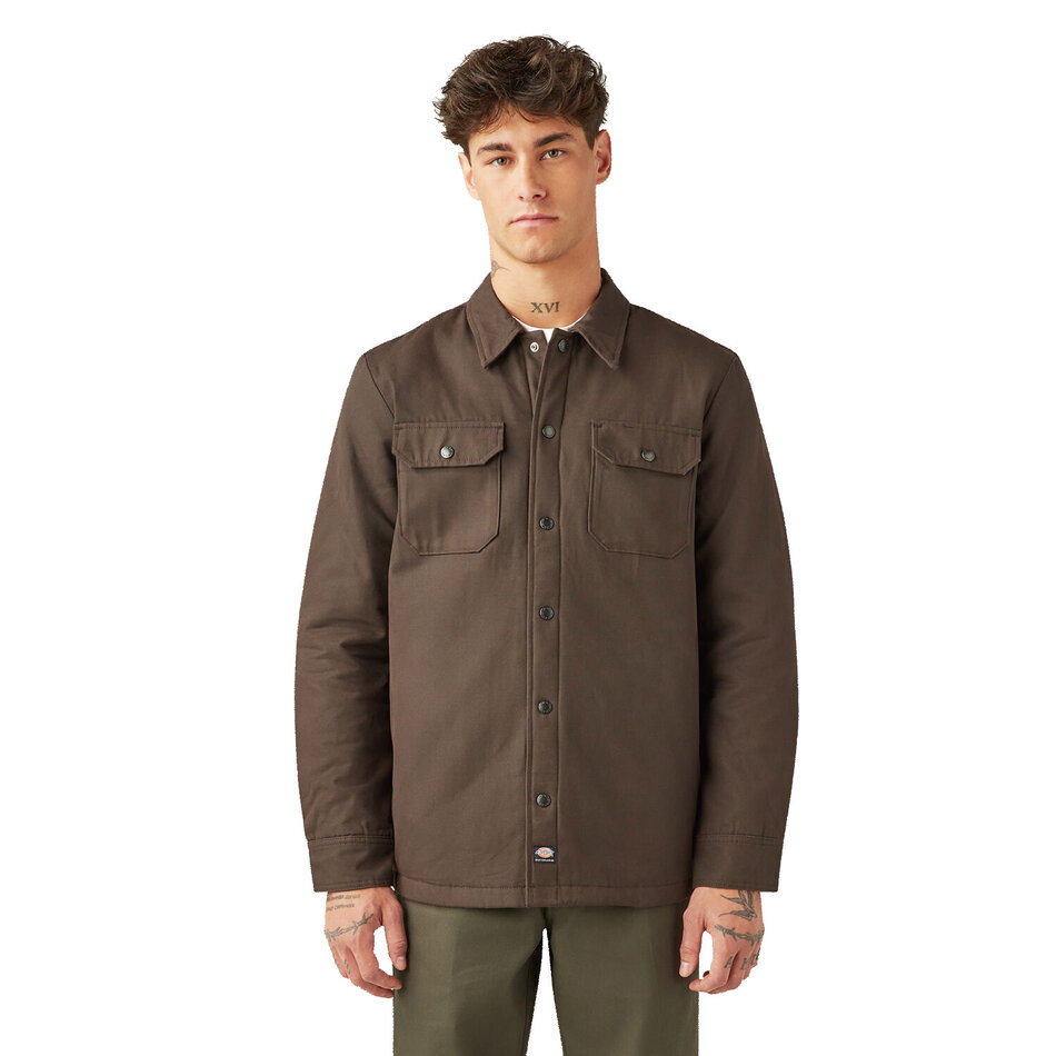 Dickies Skateboarding Duck L/S Shirt Dark Brown