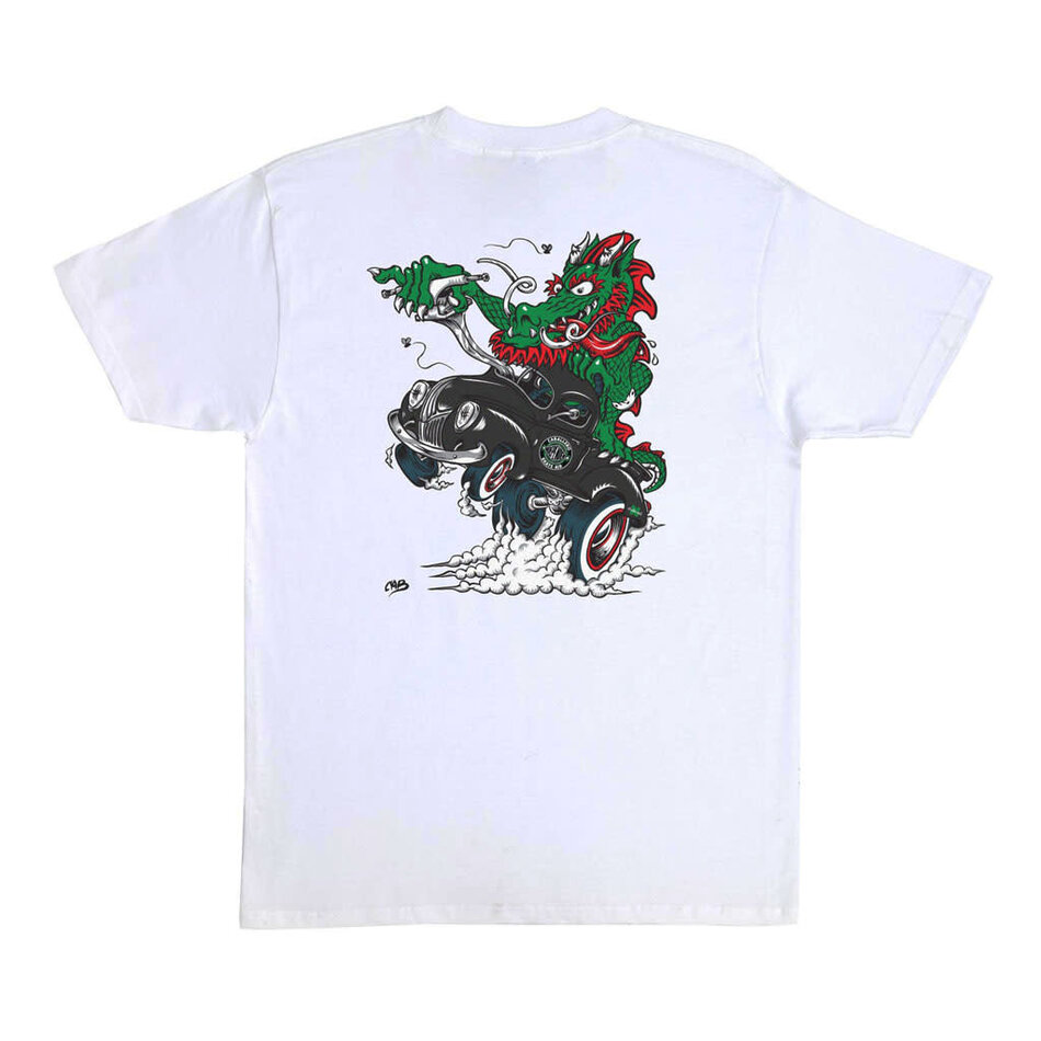 Independent Steve Caballero Skate Aid Heavyweight T-Shirt White