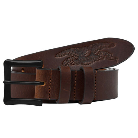 Anti-Hero Basic Eagle Leather Belt Brown