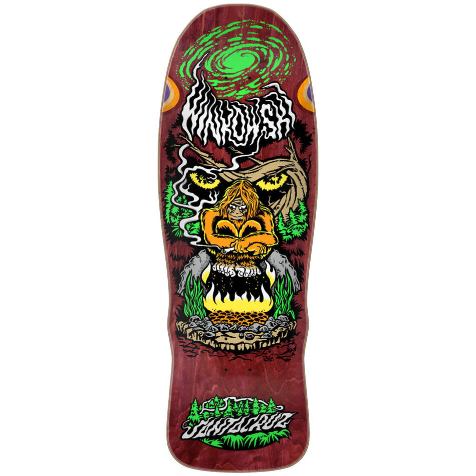 Santa Cruz Erick Winkowski Bigfoot Shaped Deck