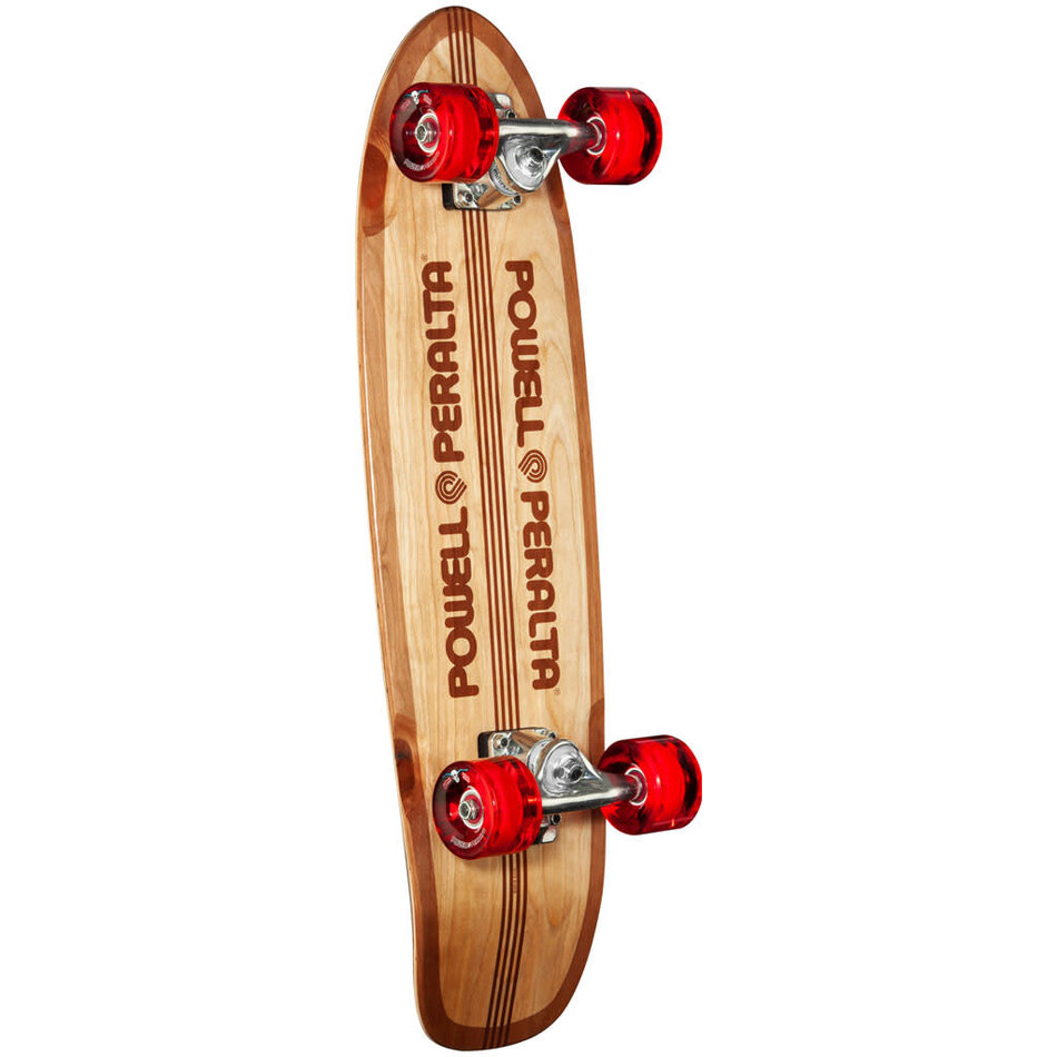 Powell Sidewalk Surfer Quad Stringer Complete Cruiser Birch