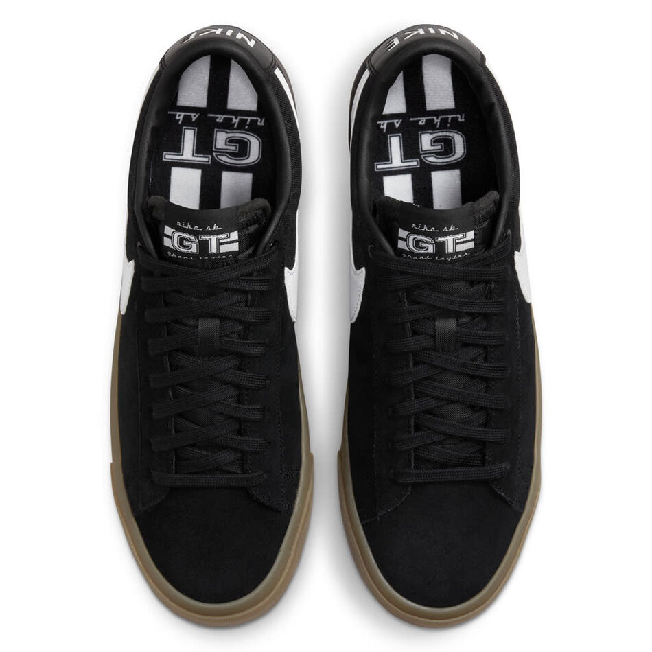 Nike SB Blazer Low Pro GT Black/White-Gum