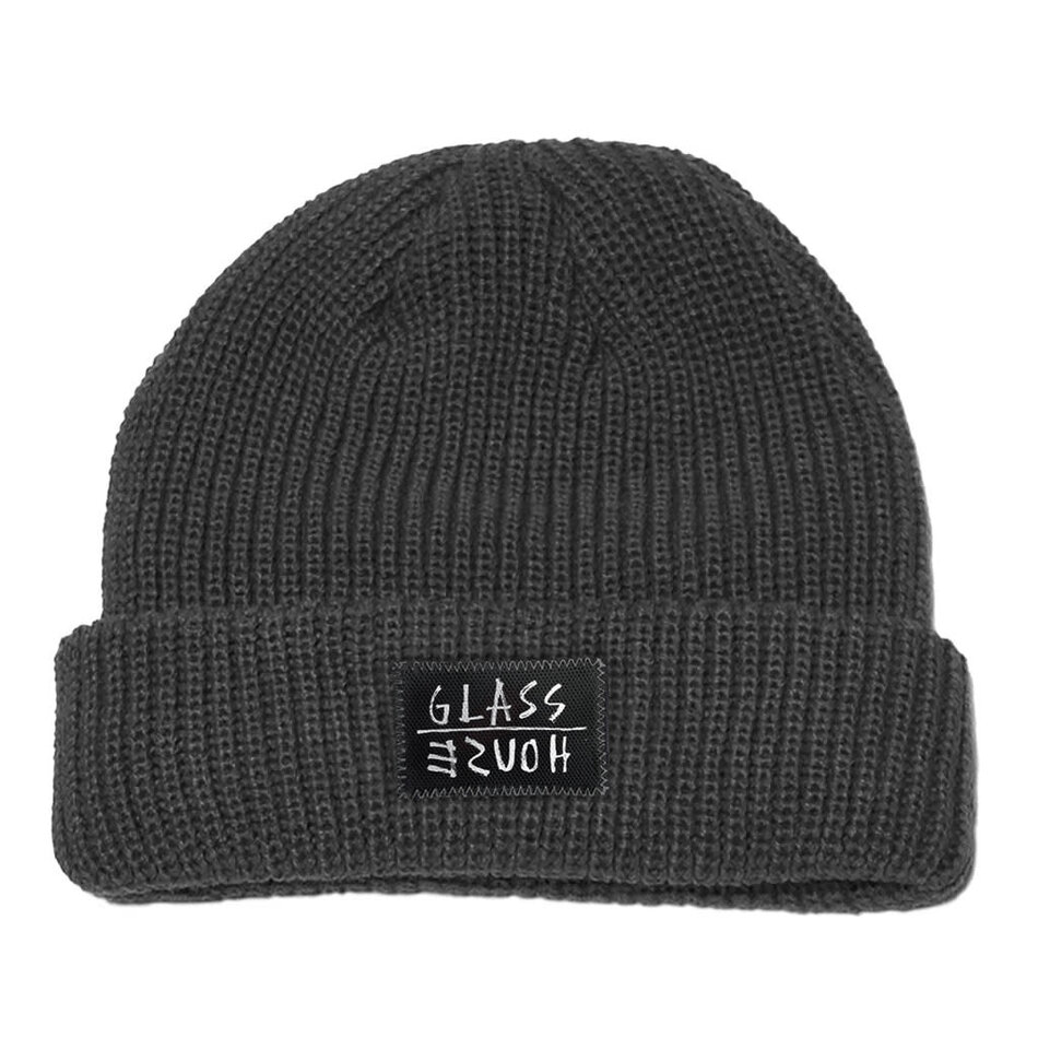 Glass House Memo Beanie Charcoal
