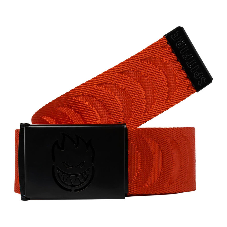 Spitfire Bighead Swirl Cutout Web Belt Black/Orange