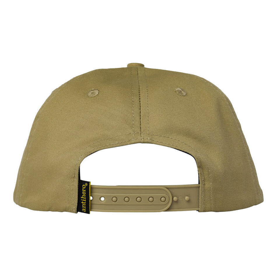 Anti-Hero Clubhouse Snapback Hat Tan