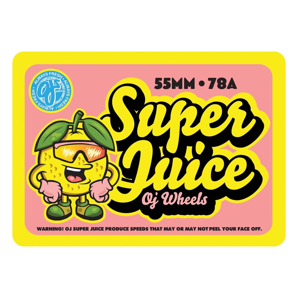OJ Paloma Super Juice Mini 78A Wheels Pink
